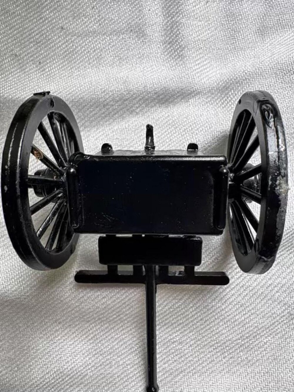 Vintage Civil War Style Cannon Figurines Set of 3 Miniature Decorative Cannons - Picture 6 of 10